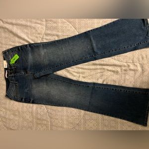 Bootcut jeans bought from KOHLS. Tag still on jeans.